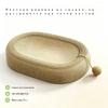 Claw lounger for cats made of natural sisal, durable does not crumble, with toy ball and catnip 50 * 33CM