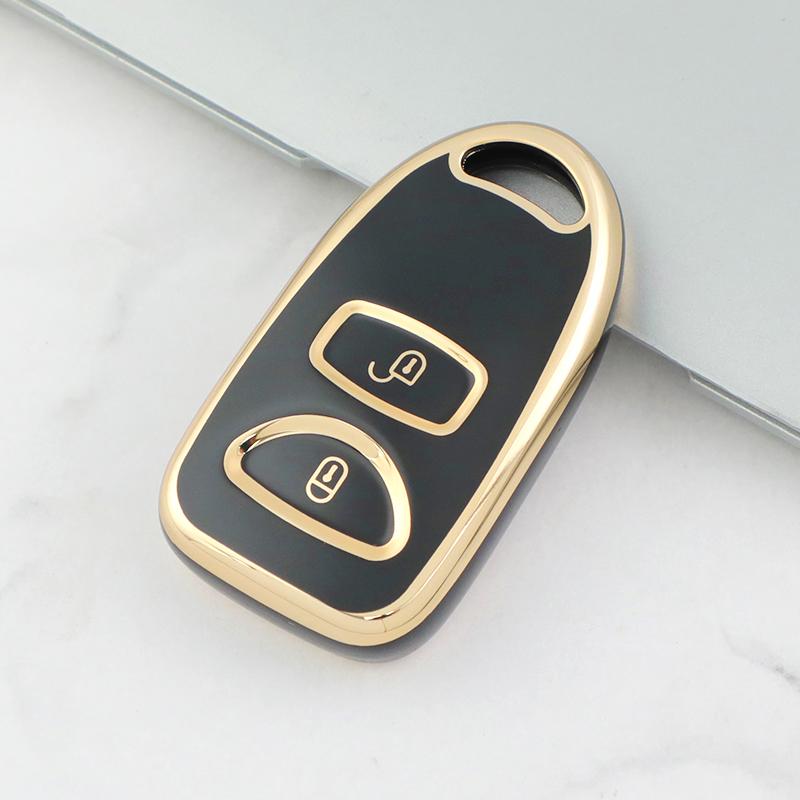 3 Buttons Tpu Shell Fob Holder For Hyundai Tucson 2005 Santa Fe 2008 I10 Ix25 Grand Stareks Car Smart Key Cover Case Accessories