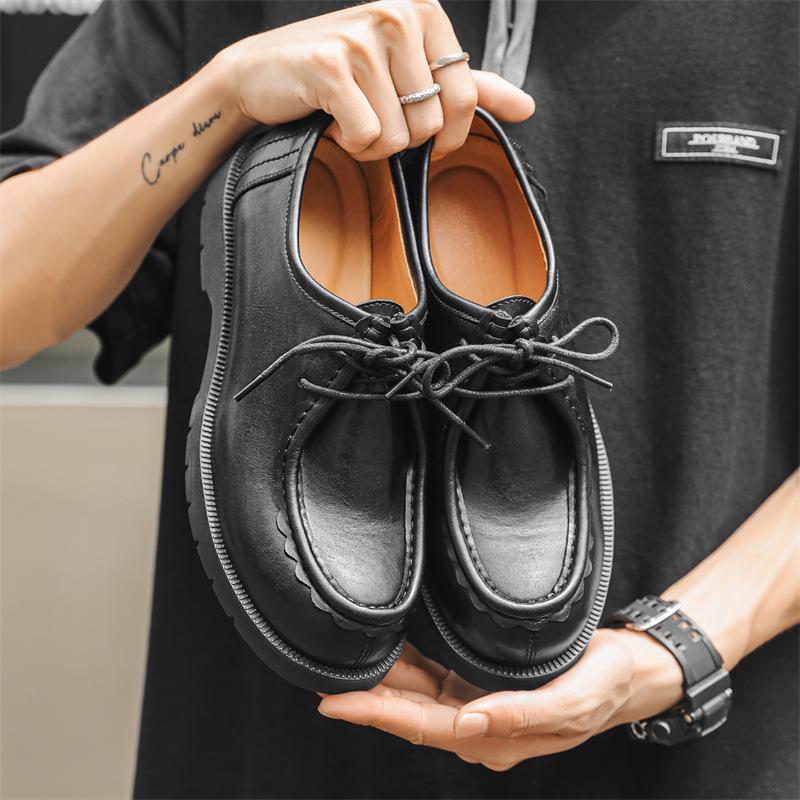 

Универсальная мужская формальная повседневная кожаная обувь - Коллекция Лето 2024 (Стиль 43228-J) 42