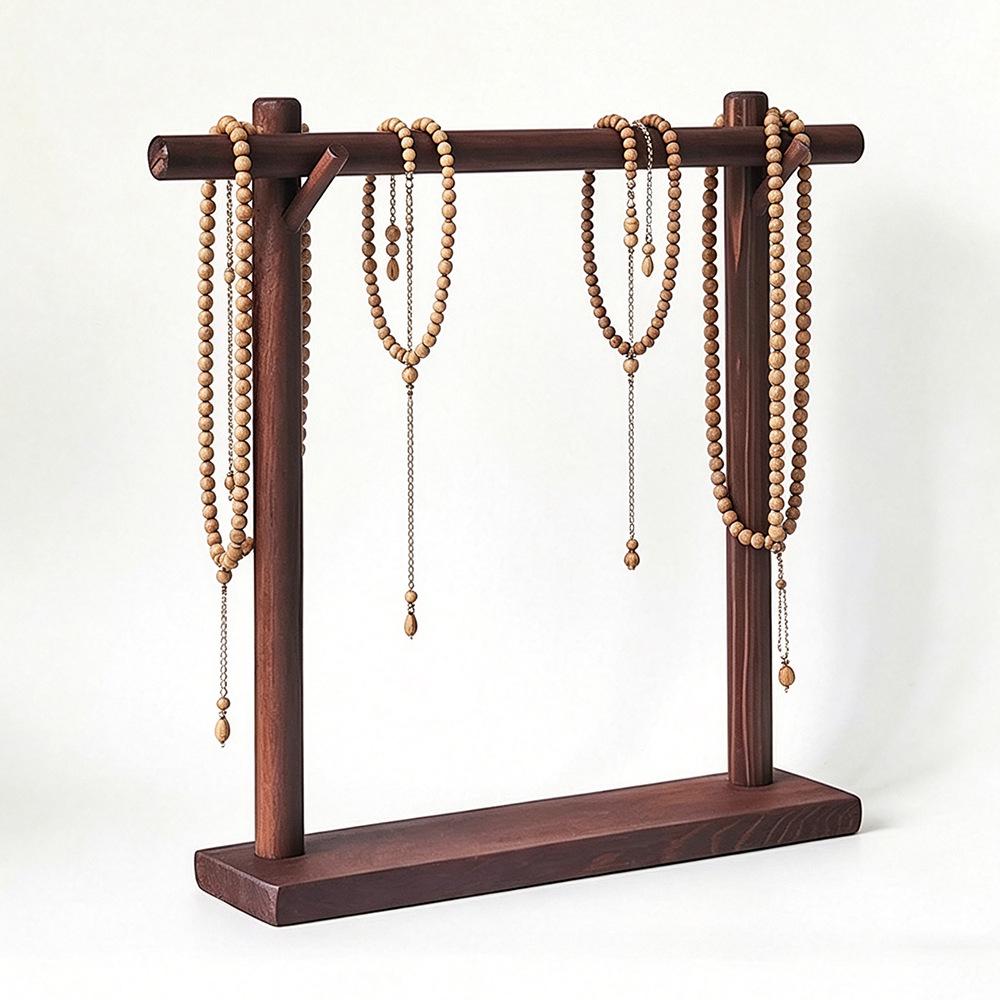 Premium Wood Bracelet & Jewelry Display Stand for Necklace and Hair Accessories
