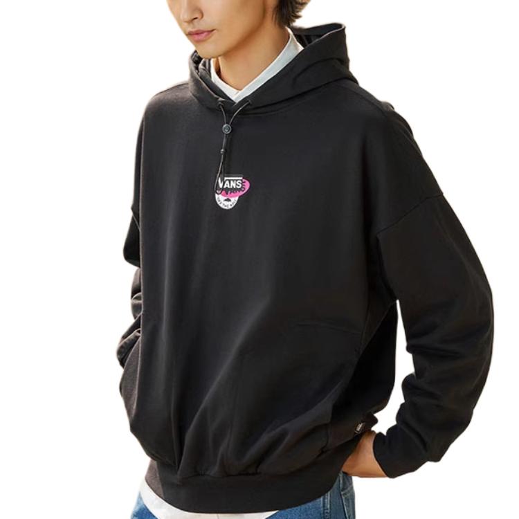 Vans Sweatshirts Unisex Hooded Moderate Regular VN000KCYBLK