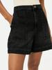 Women's High Waist Wide Leg Denim Shorts Casual Summer Jean Shorts with Pockets