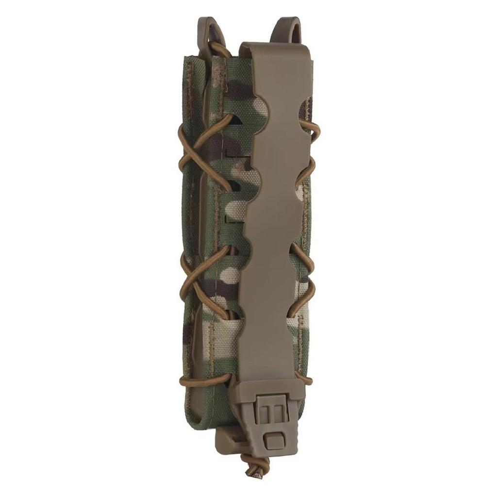 Tactical Magazine Pouch V2 Long Type For 9mm/MP5/MP7 Mag Holder Pouch Quick Release MOLLE Hunting Shooting Airsoft Gear 5
