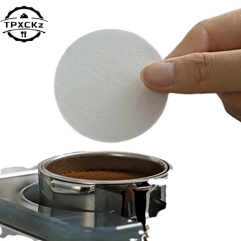100Pcs Coffee Filter Paper Espresso Paper Filters 54/56/60/62/64/68MM Puck Screen For Portafilter Machine Tools