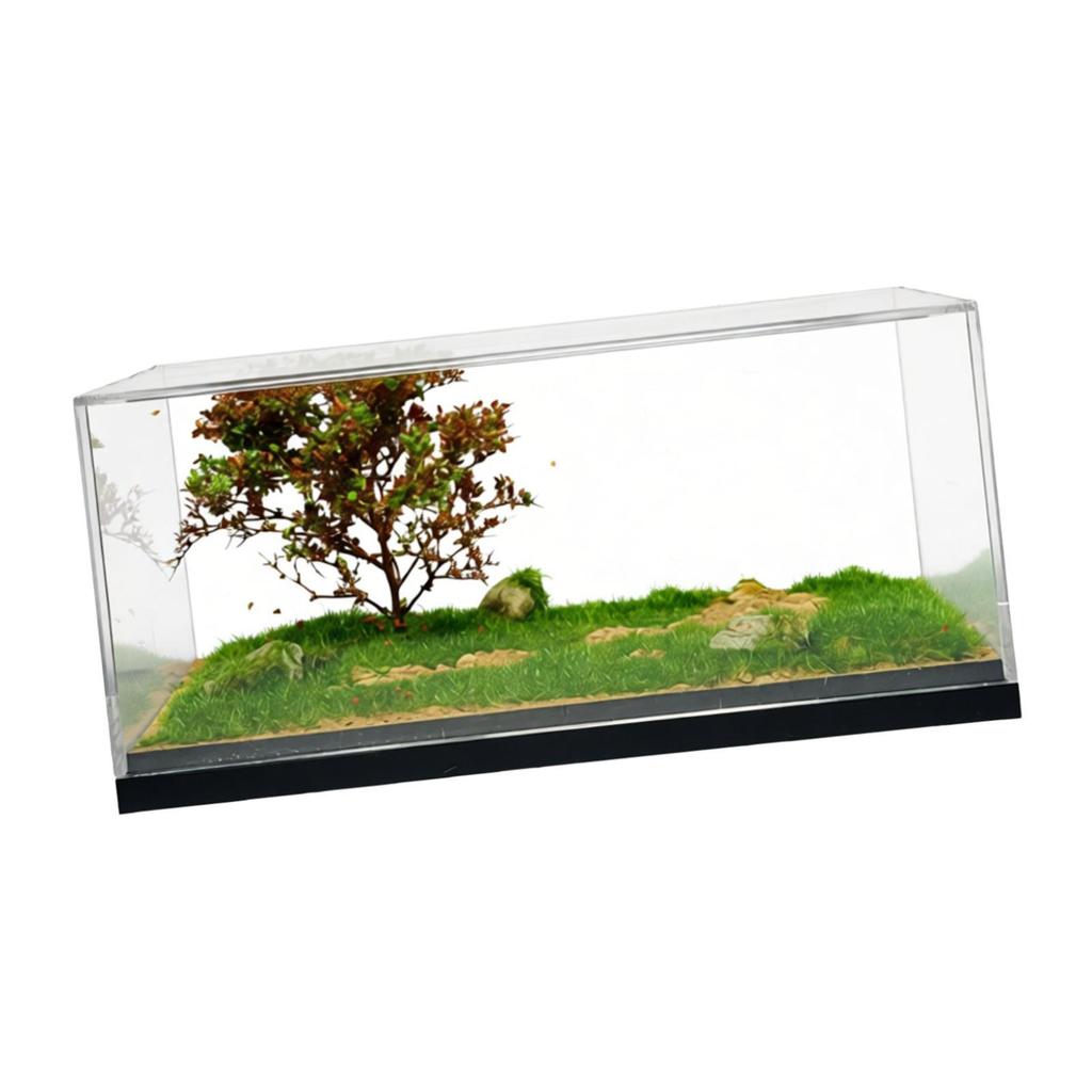 1/64 Diecast Wheels Display Case Showcase Collectible Gift DIY Sturdy Decorative Clear Box