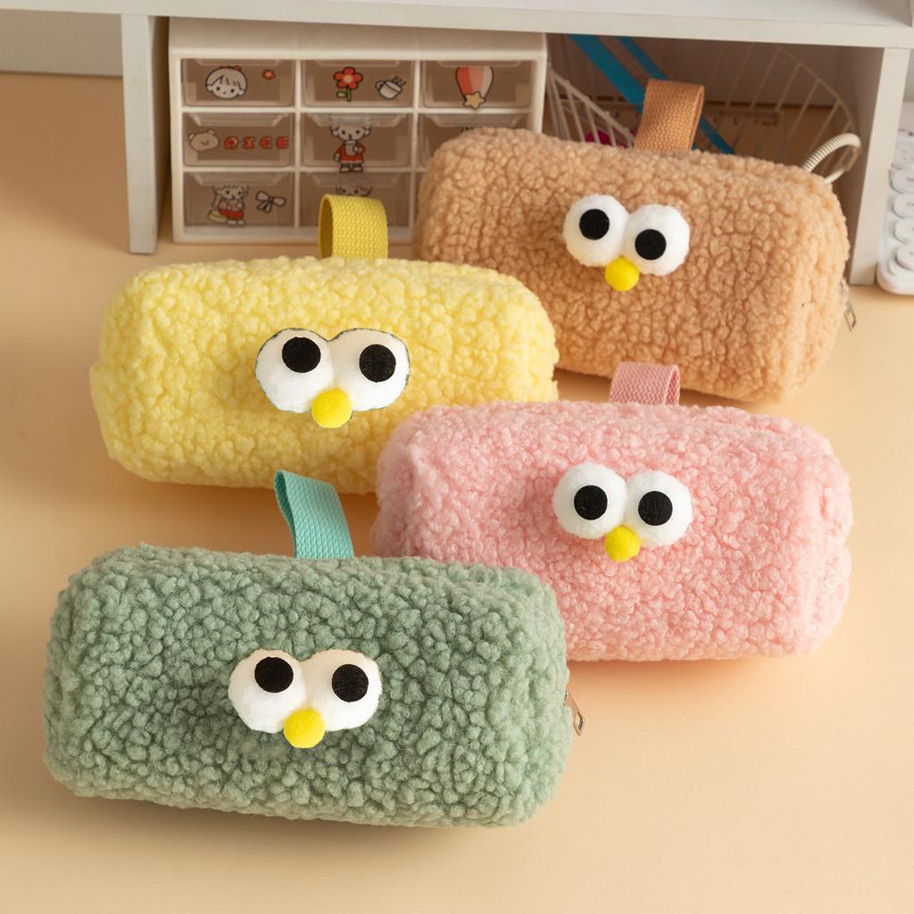 Case Plush Pen For Kids Large Capacity Storage For School Stationery And Gifts