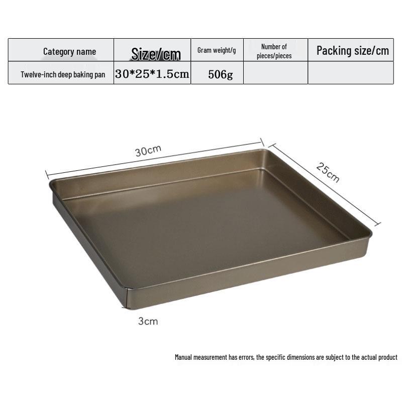 

Ностальгическая прямоугольная форма для выпечки с антипригарным покрытием для тортов, нуги и печенья