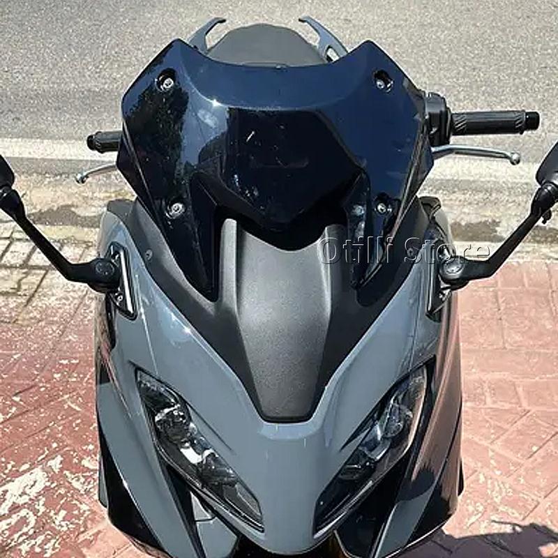 For YAMAHA T-MAX560 TECH MAX 2022 2023 2024 Windshield Flyscreen TMAX560 TMAX T-MAX 560 Motorcycle Windscreen Guard