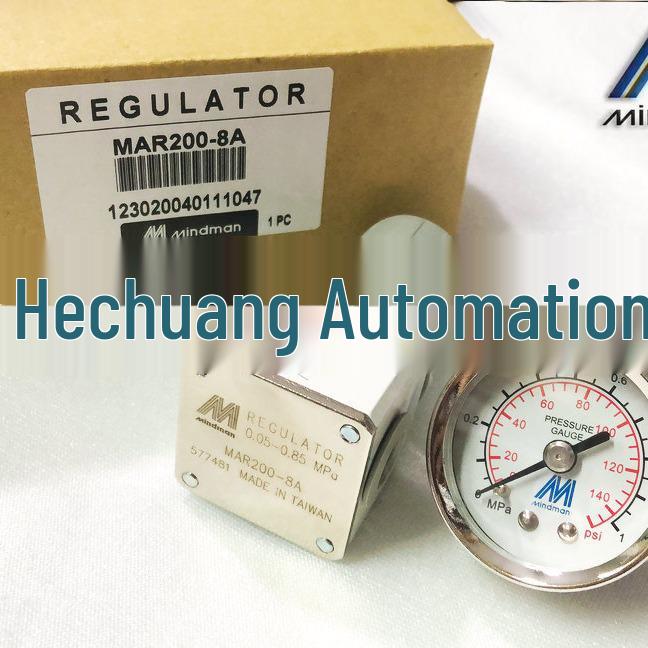 In Stock: MINDMAN MAR200-6A/8A-C Pressure Regulating Valve with Gauge - Original Genuine Product