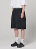 Akesi Cargo Bermuda Sweat Shorts Black