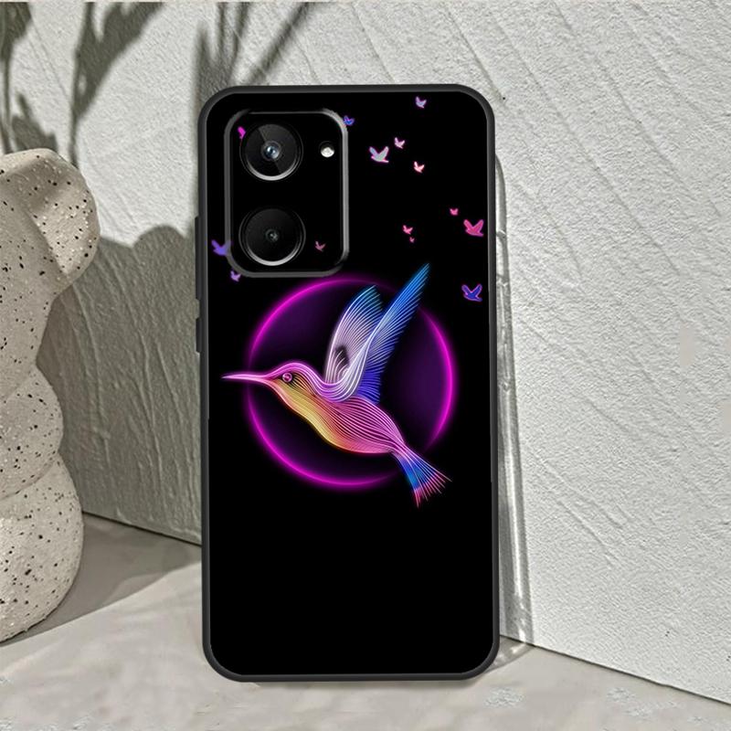 Hummingbird For Realme 10 11 12 13 14 Pro Plus C55 C71 C75 C67 C63 C51 C61 C53 C35 C65 GT6 GT7 Pro Case