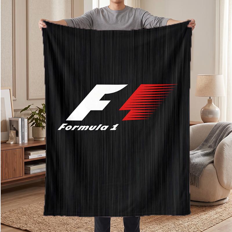 Formula 1 Soft Warm Flannel Blankets Comfortable Blanket for Home Decoration Gifting