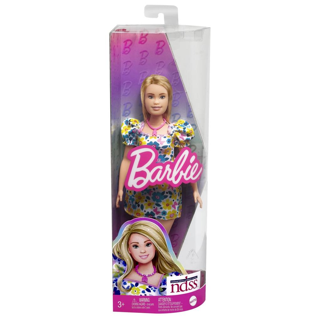 [Αποκλειστικό Amazon.co.jp] Barbie Fashionista Κίτρινο Μπλε Φλοράλ [Κούκλα Ντυσίματος] [Ηλικίες 3 Ετών και Άνω] HJT05