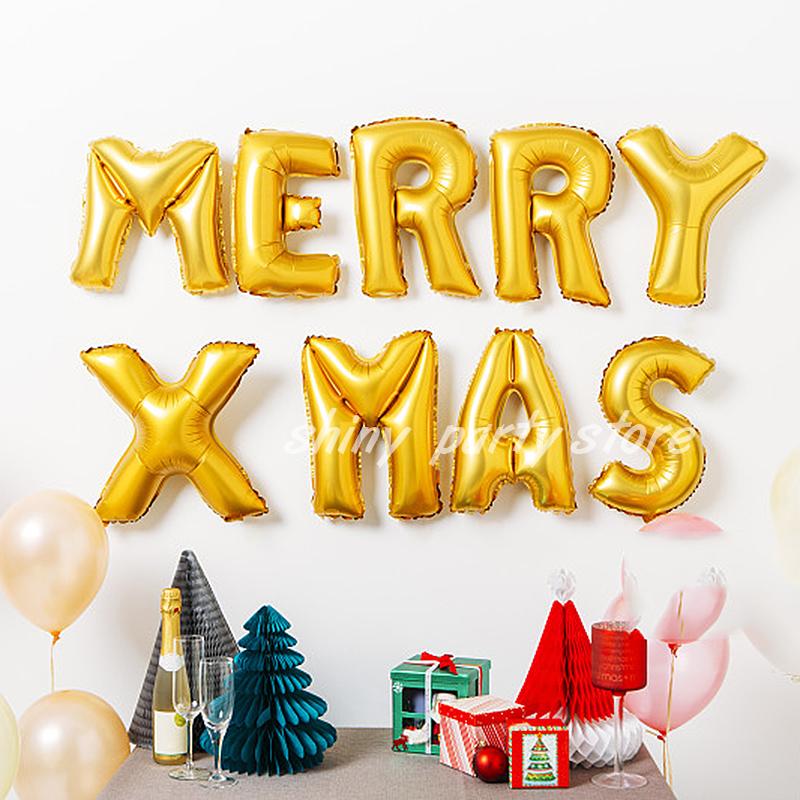 16/32inch Gold Foil Letter Alphabet Balloon Happy Birthday Party Balloons Wedding Decoration Kids Toys Baby Shower Air Balloon