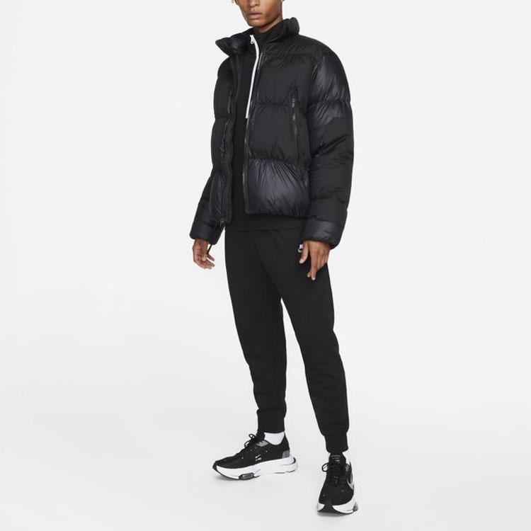 Nike NSW TF City Puff Jacket Long Sleeve Sport Warm Down Men Outerwear Black DD6979-010