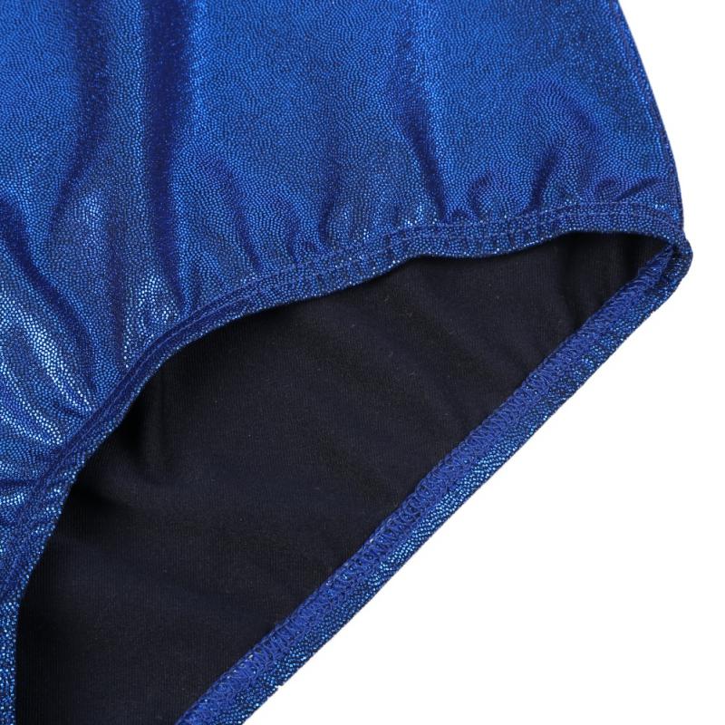 Women Sleeveless Athletic Gymnastics Leotards Bodysuits