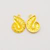 10/15PCS Gold Color Marine Life Charms Alloy Fish Mermaid Shell Conch Seahorse Octopus Pendant Bracelet Jewelry Making Accessory