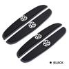 4pcs Rubber Bumper Strip Car Door Anti-Collision Emblem Sticker For VW GTI Polo Golf Passat Tiguan Arteon Touareg Taigo CaddyPC6