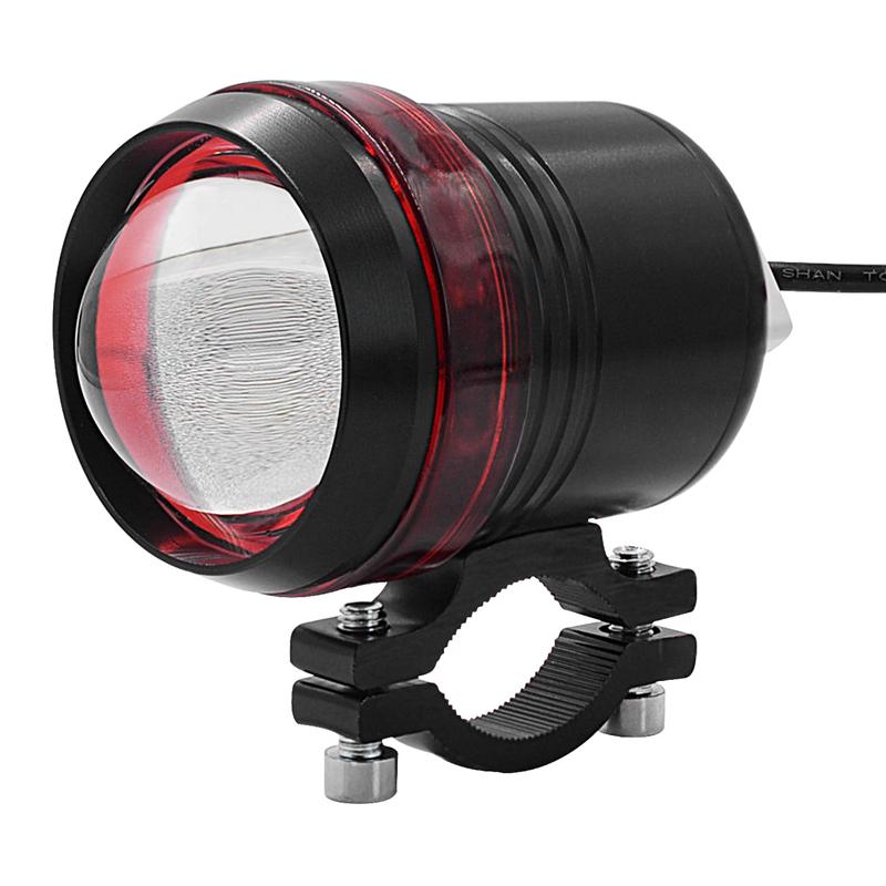 

LMoDri мотоциклетный светодиодный светильник 12 В-80 В, взрывная вспышка для мотоцикла, лампа для скутера, электромобиля красный