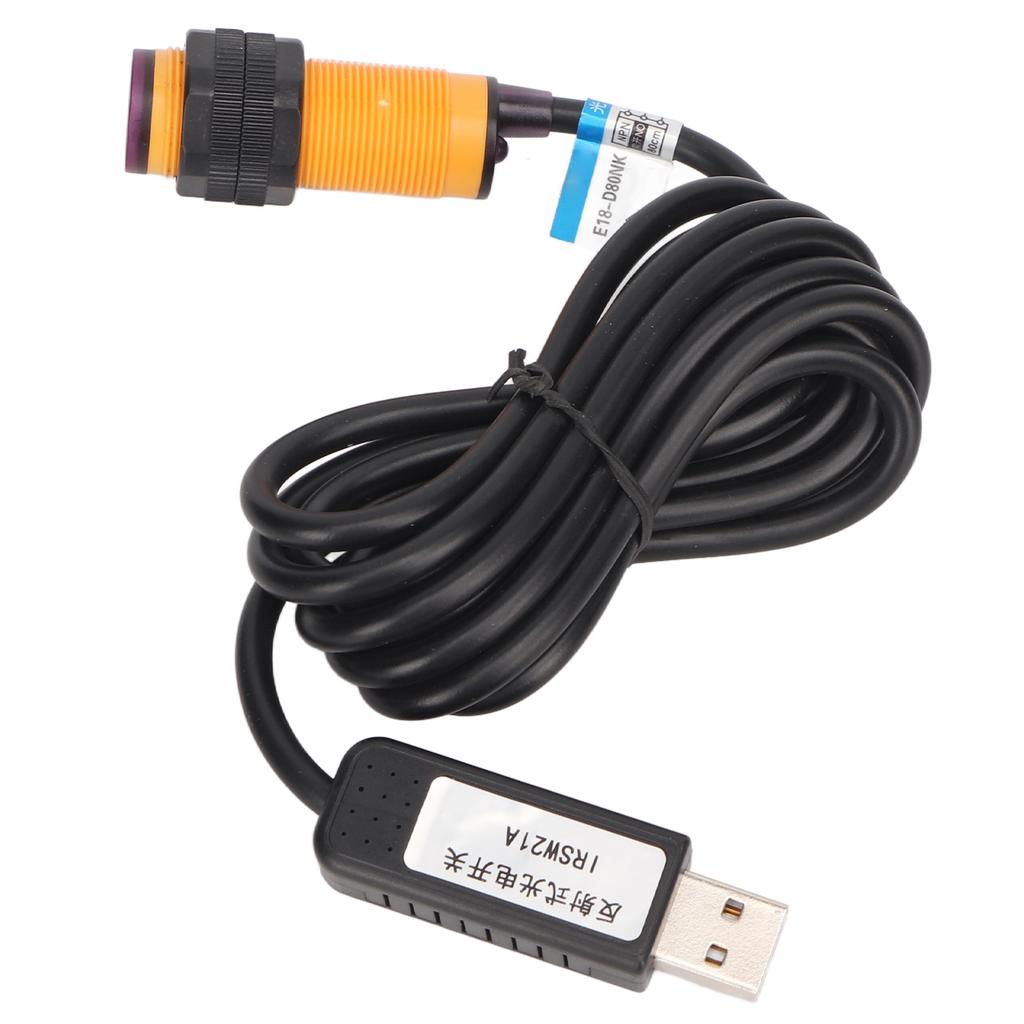 USB Infrared Photoelectric Switch Reflective Sensor Obstacle Avoidance Module for Gaming Office