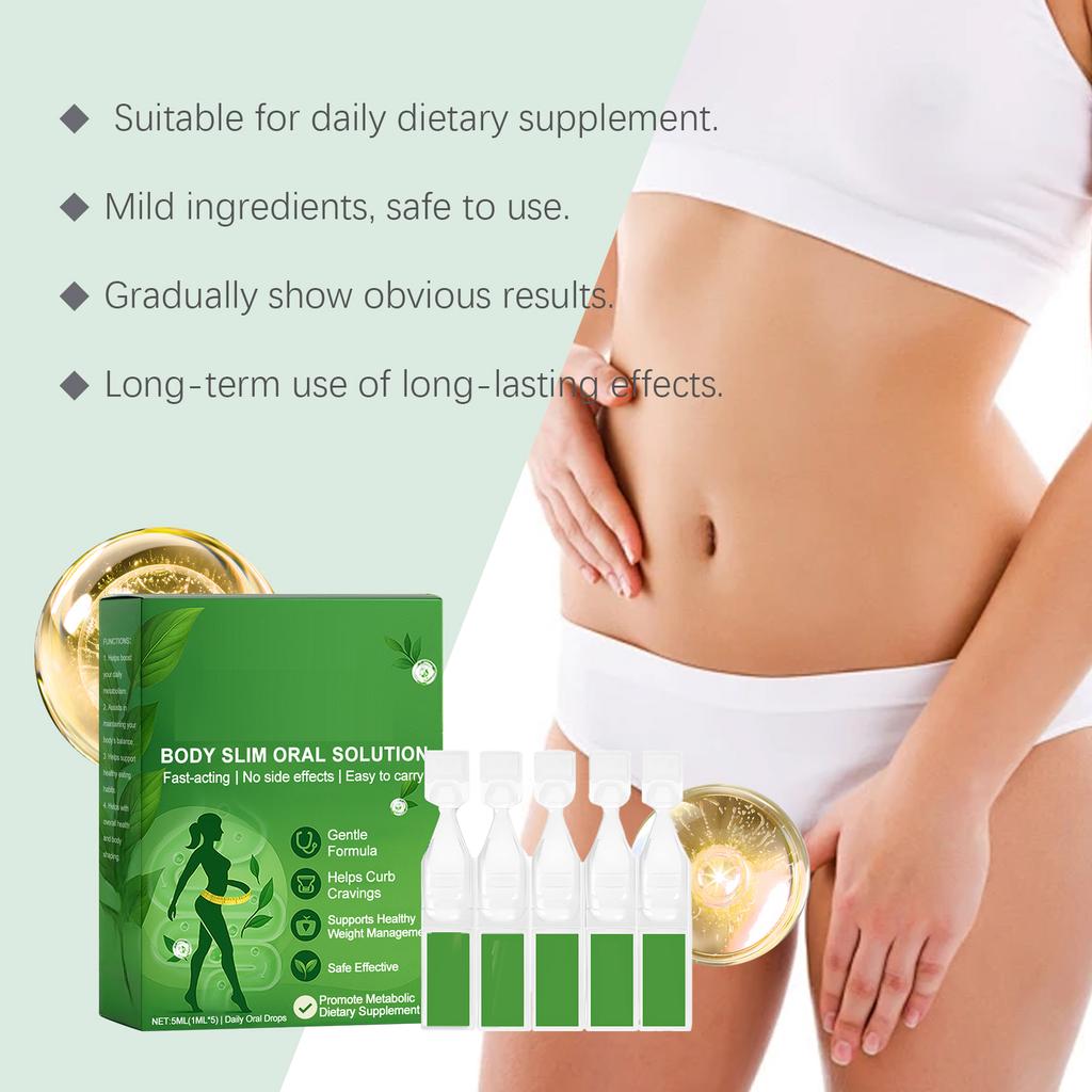 Body Shaping Balance Drops, geconcentreerd serum met moringa, bevorderende druppels, 5 ml