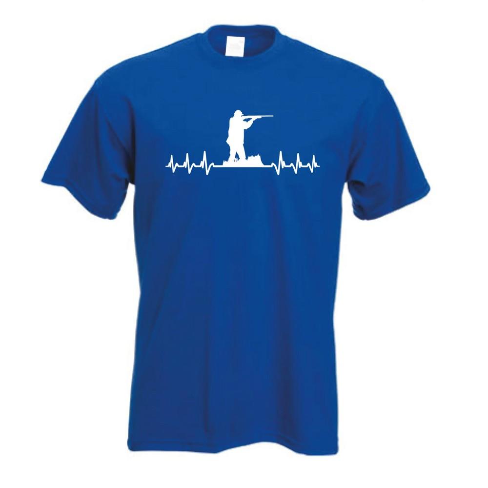 

It s in My HeartBeat Clay Pigeon Shooting T Shirt Shotgun unisex t-shirt 4XL