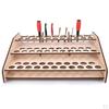 Wooden Rack Modular Stand Model Hobby Parts Tools Storage # 124