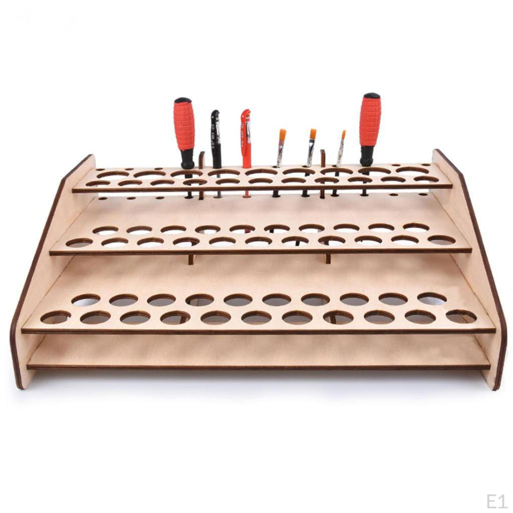 Wooden Rack Modular Stand Model Hobby Parts Tools Storage # 124