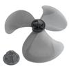 16 Inch Household Plastic Fan Blade Three Leaves With Nut Cover For Pedestal For Standing Fan Or Table Fan Household Supplies