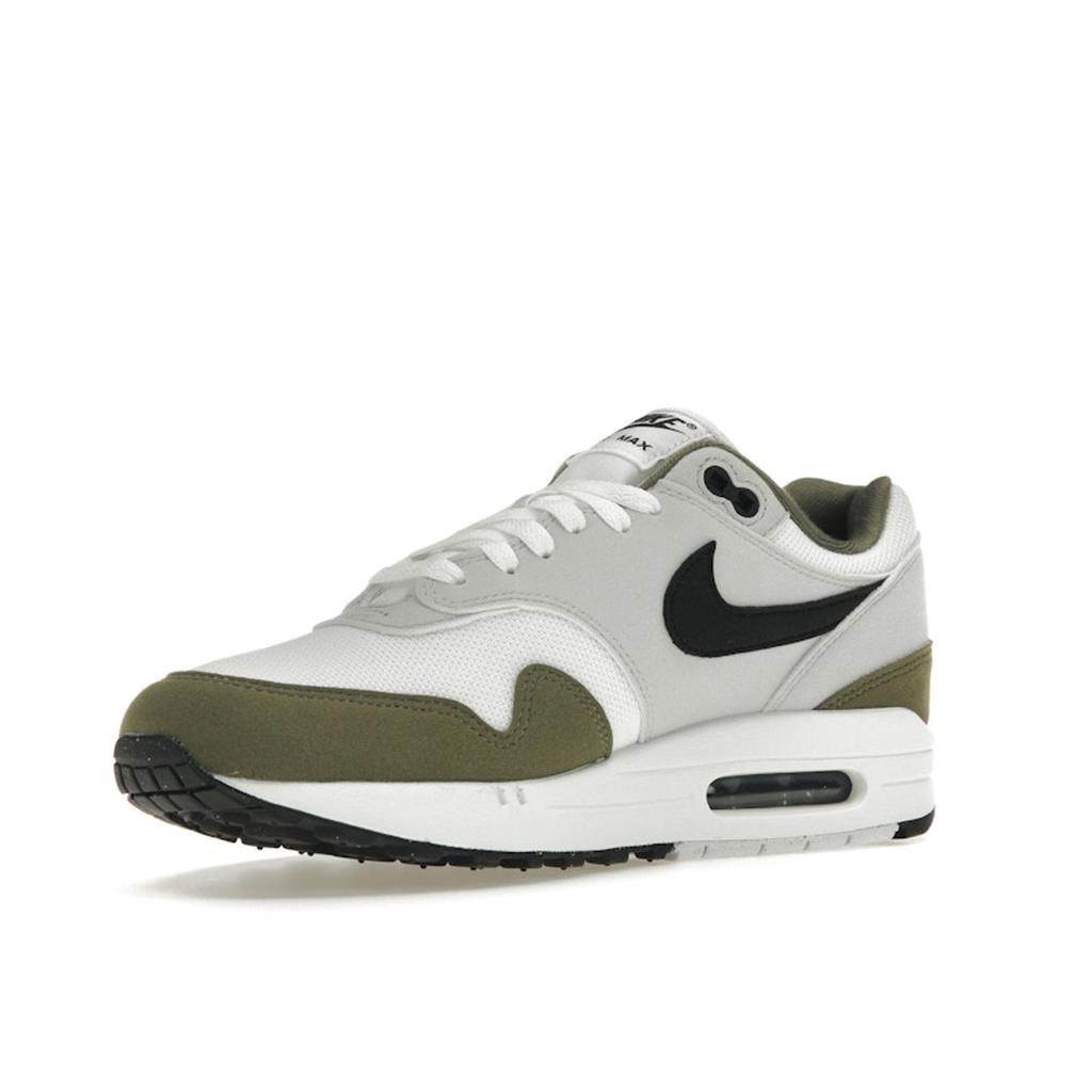 Nike Pantofi de sport pentru bărbați Air Max 1 Medium Olive Alb Negru Pure-Platinum FD9082-102