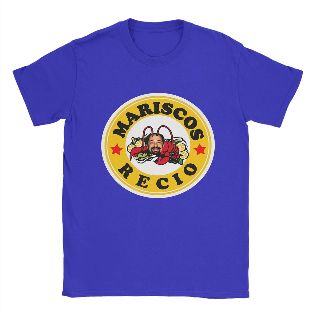 Harajuku TShirt Summer Antonio Mariscos Recio Novelty T Shirts  Pure Cotton Tshirt for Men Retro Cheap Print Short Sleeve Tops