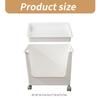 Easy Move Rolling Storage Container Space Efficient Storage Cart with Practical Home Organization Container