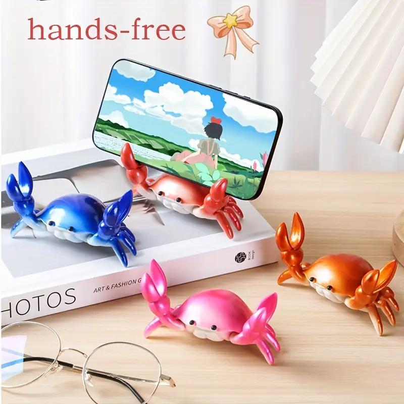 Lifting Crab Pen Holder, Cute Novelty Desk Organizer, Funny Weightlifting Crab Pen Stand, Unique Office Decor, Stationery Gift