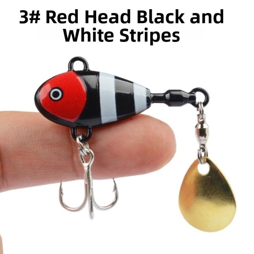 5pcs Metal Construction Fishing Lure 5pcs Pack Sinking Bait Premium Spoon Lure  For Fishing
