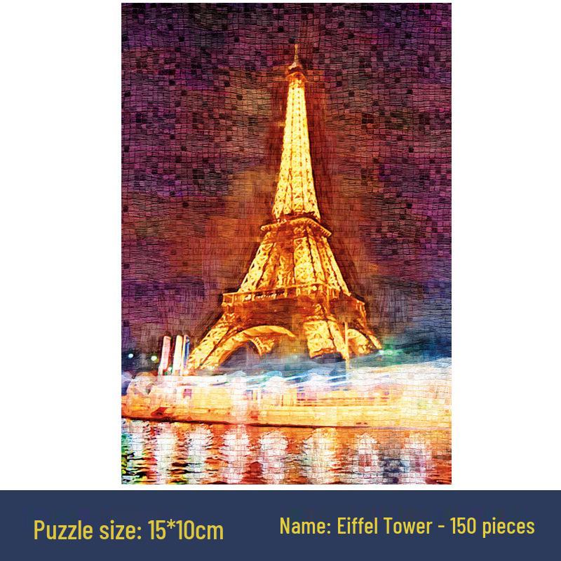150-Piece Mini Test Tube Puzzle Set - Teen Birthday/Educational Toy