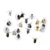 100Pcs Rubber Earring Backs Post Nuts Silicon Steel Earnuts Stud Earring Back for DIY Jewelry Making Accessories