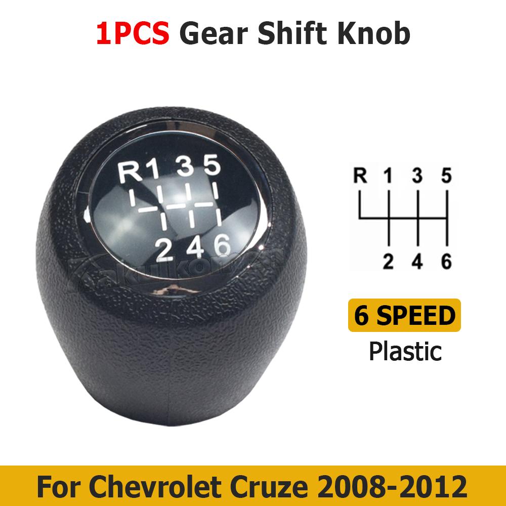 5/6 Speed Hand Speed Ball Gear Shift Knob Gaiter Boot Dustproof Cover For Chevrolet Chevy Cruze 2008 2009 2010-2012