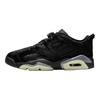 Jordan Air Jordan 6 Low top Vintage Basketball Shoes Women's Black IO9786-001