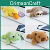 Duck Dog Frog Refrigerator Sticker Plush Animal Magnet Short Plush Home Decor