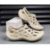 2025 Summer Sandals Light EVA Men's Casual Shoes Hole Shoes Clogs Lovers Home Garden Outdoor Male Beach Flat Slippers Big Size