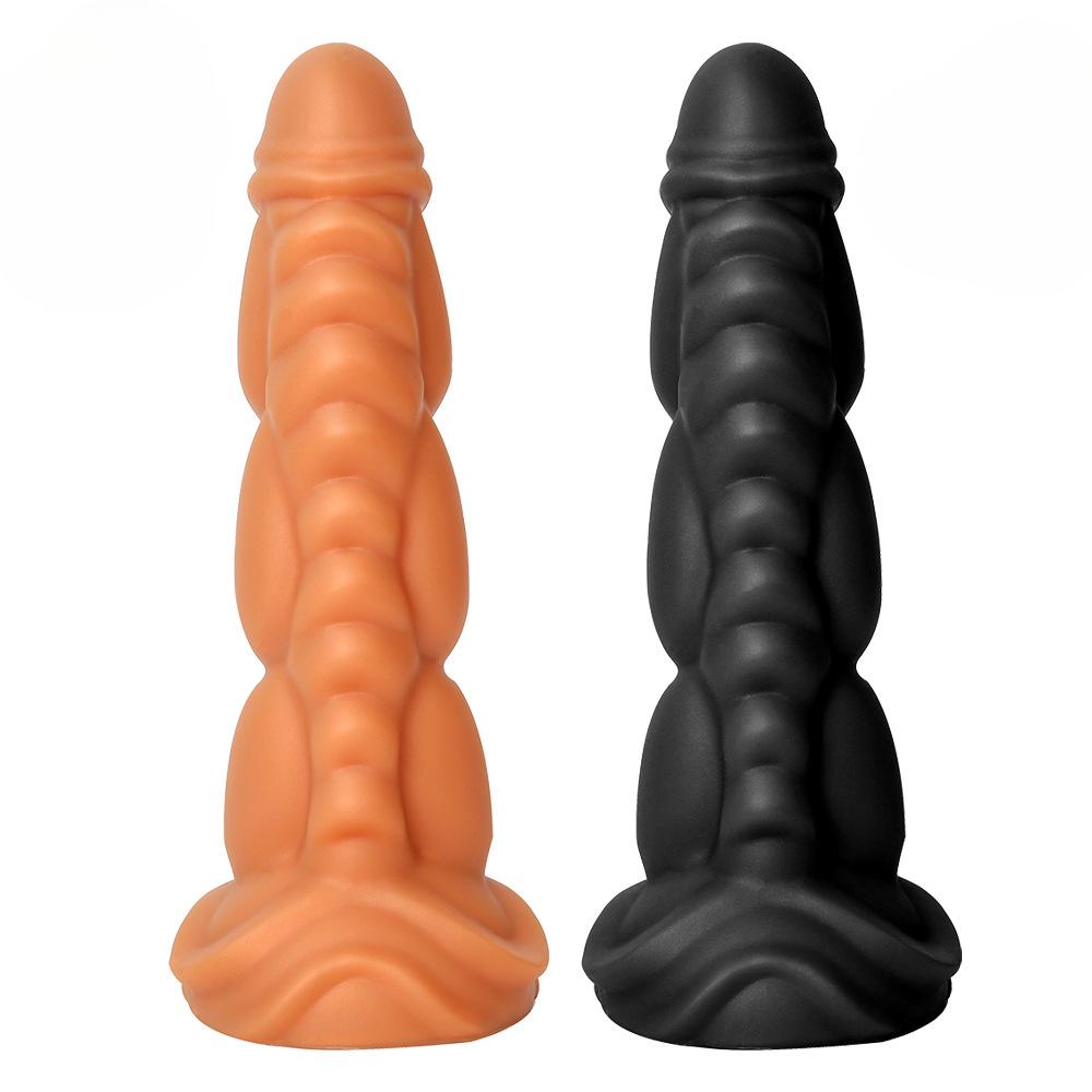Extra Large Soft Anal Plug for Men - Stretching Fist Toy, Realistic Dildo, Prostate Massager, Safe Silicone SM Adult Sex Toy
