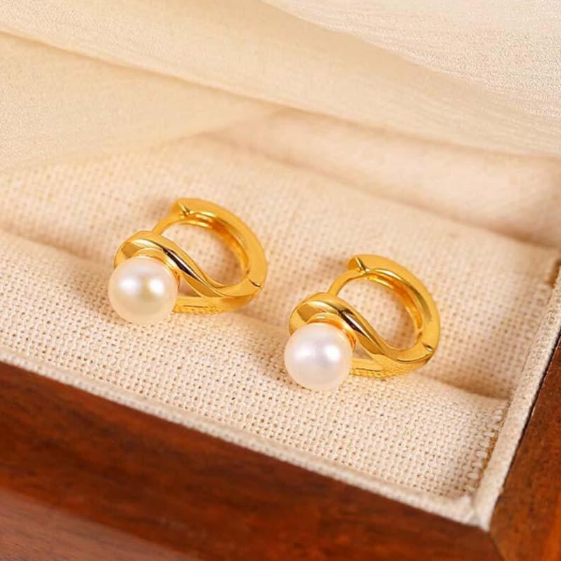 Simple Personalized Fashionable Compact Versatile Cool Style Earrings