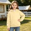 Kinder Farb-Langarm-Sweatshirt Lässiger Bequemer Pullover für Jungen und Mädchen