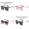 Millionaire Oversized Square Sunglasses For Women With Uv400 Protection Spring