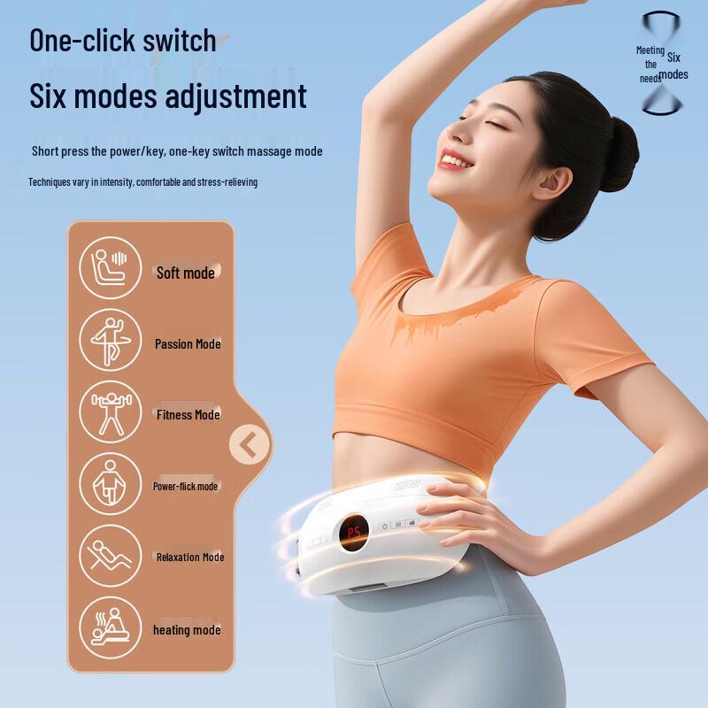 AUX Smart Waist Massager with Heat Therapy