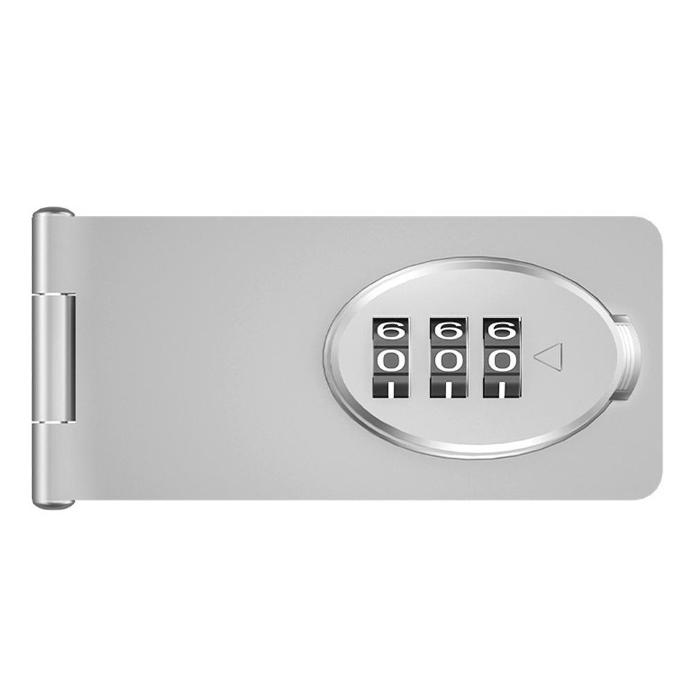

3 Digit Coded Cabinet Password Locks Anti-Theft Baby Safety Protection Device Hardware серебряный