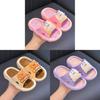 Childrens Cartoon Slippers With Non Slip Pvc Soles For Summer Indoor Comfort