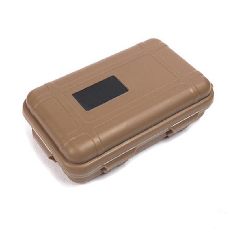 Universal Shockproof Waterproof Boxes Survival Airtight Case Holder For Storage Matches EDC Travel Sealed Containers Outdoor