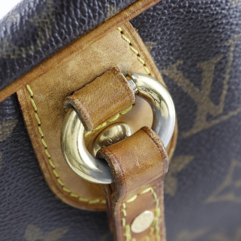 Louis Vuitton Montorgueil PM Umhängetasche M95565 Braun Monogram Canvas Damen Gebraucht