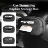 AXADSN1 Leather Car Seat Backseat Tissue Storage Box Interior Accessories For KIA Rio K5 K2 Sportage Ceed Sorento Picanto Stinger Soul